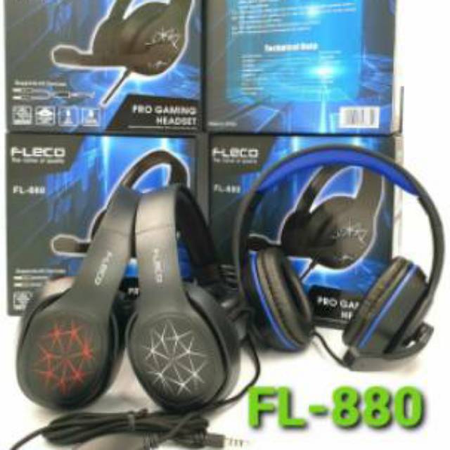 HEADSET BANDO FLECO FL-880 | HEADPHONE | HEADSET BANDO | ORIGINAL | TERLARIS