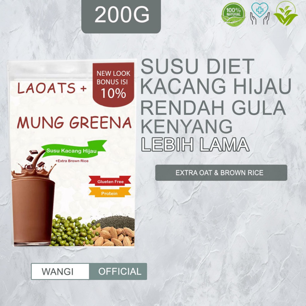 

Kacang hijau Penurun Berat Badan Pelangsing Badan Bpom Cepat Meal Replacemem Susu Diet Rendah Lemak untuk diet Laoats