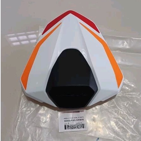 SINGLE SEAT COWL R WHITE CBR150R