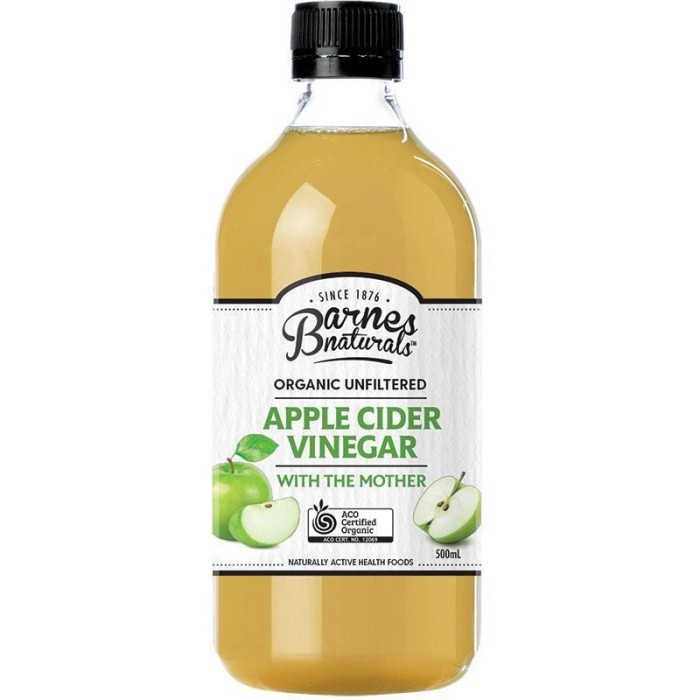 

BARNES ORGANIC APPLE CIDER VINEGAR 500 ML