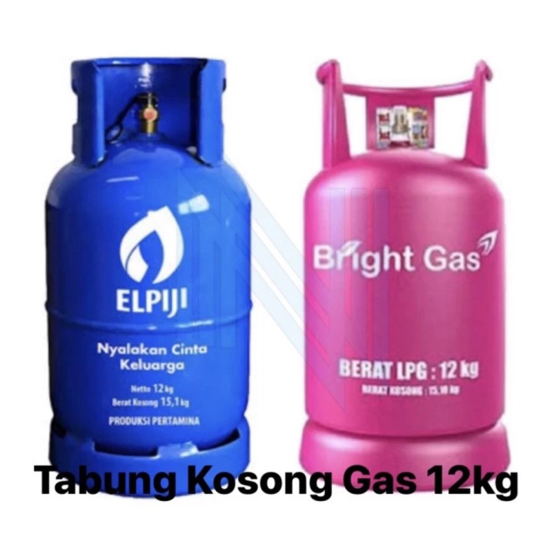 Tabung Kosong Tanpa Isi Gas Elpiji LPG / Bright Gas 12kg Murah