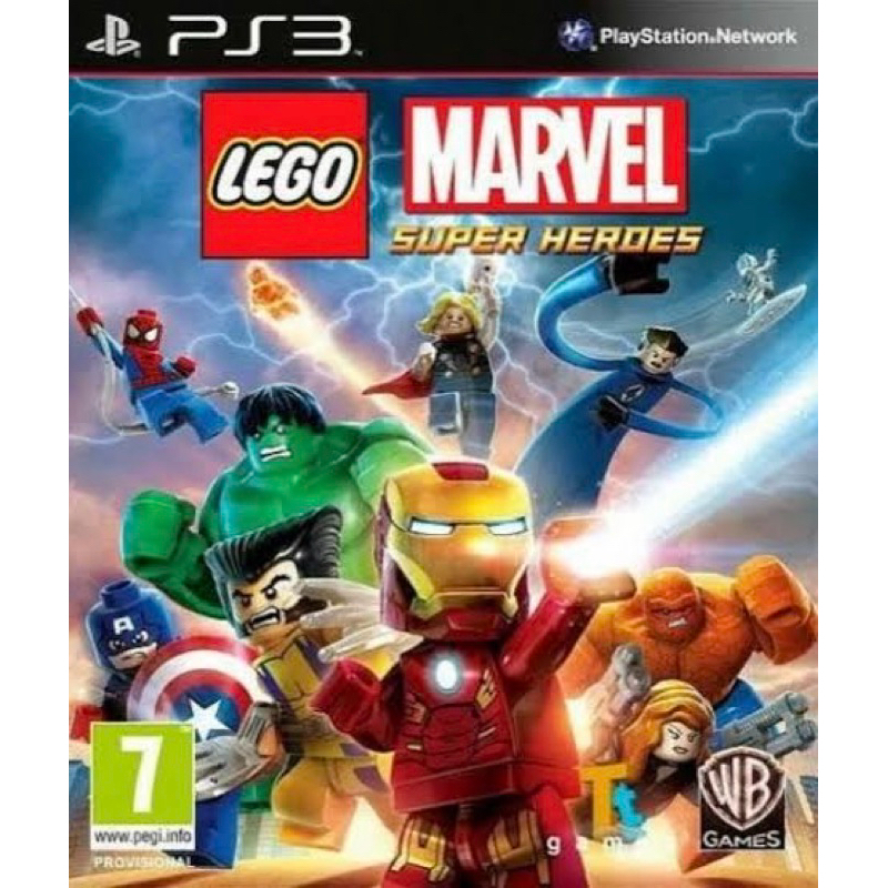 Link Game PS3 Lego Marvel Super Heroes - PKG