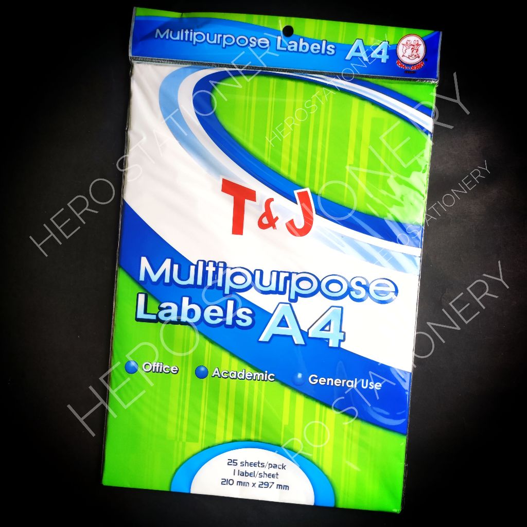 

Tom & jerry kertas label multipurpose labels serbaguna A4 25 lembar