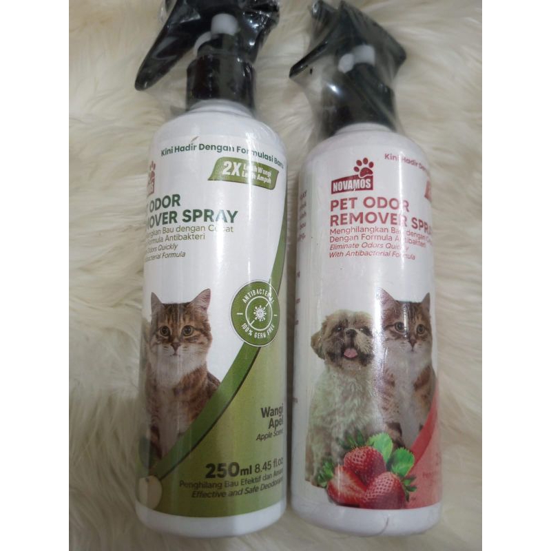 Novamos penghilang bau kotoran anjing kucing dan disinfektan