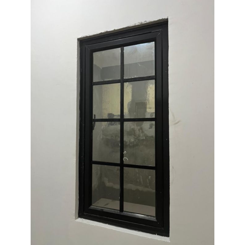 Jendela Kaca Aluminium Minimalis