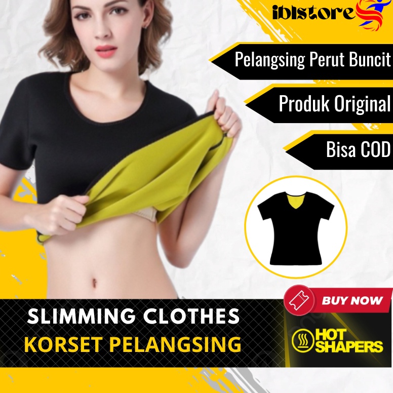 TTM991 FREE ONGKIR Baju Pelangsing Korset Pembakar Lemak Baju Sport Cloth Hot Shapers Suit Full Unde