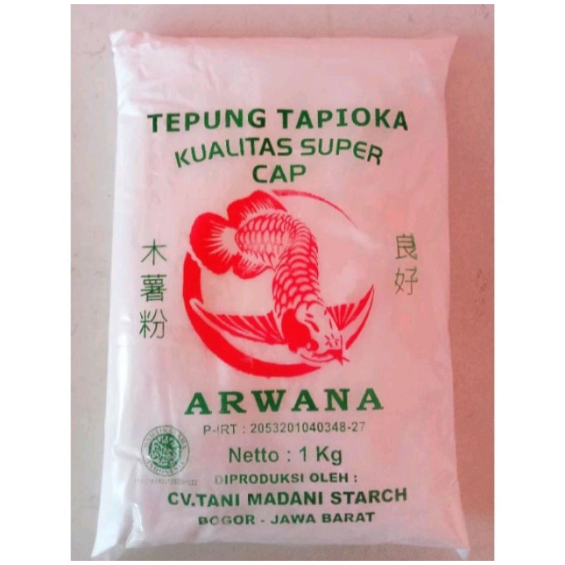 

Tepung Sagu Cap Arwana 1kg