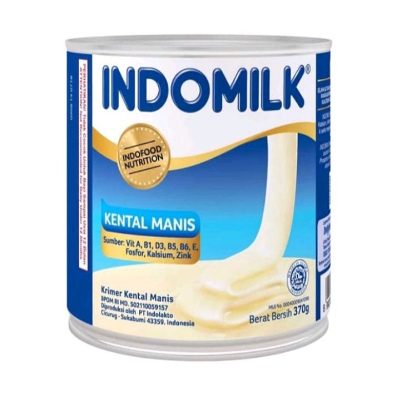 

Indomilk Kental Manis Kaleng 370gr