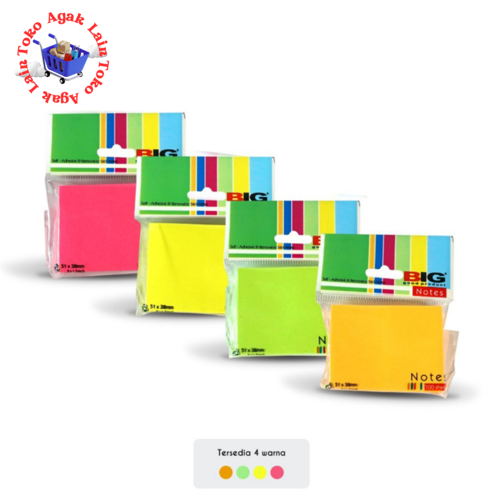 

Sticky Notes BIG Memo Tempel 51X38