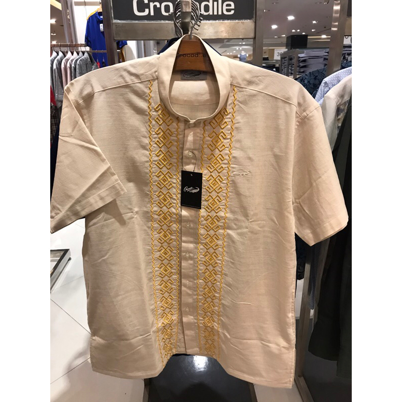 "BIG SALE" Baju Koko Lengan Pendek Kemeja Pria Katun Crocodile Original 828-1031