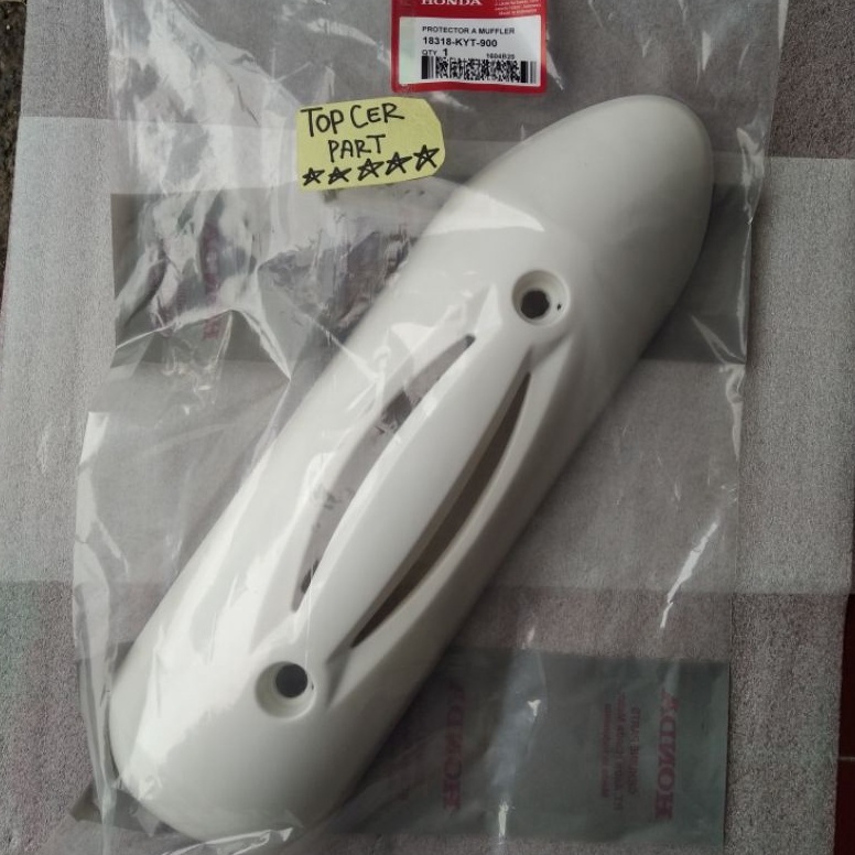 Ready Tutup Knalpot Safety Knalpot Pelindung Knalpot Scoopy Lama Scoopy Karbu Ori Oem KYT