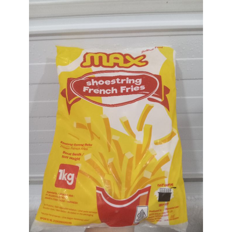 MAX KENTANG SHOESTRING 1KG