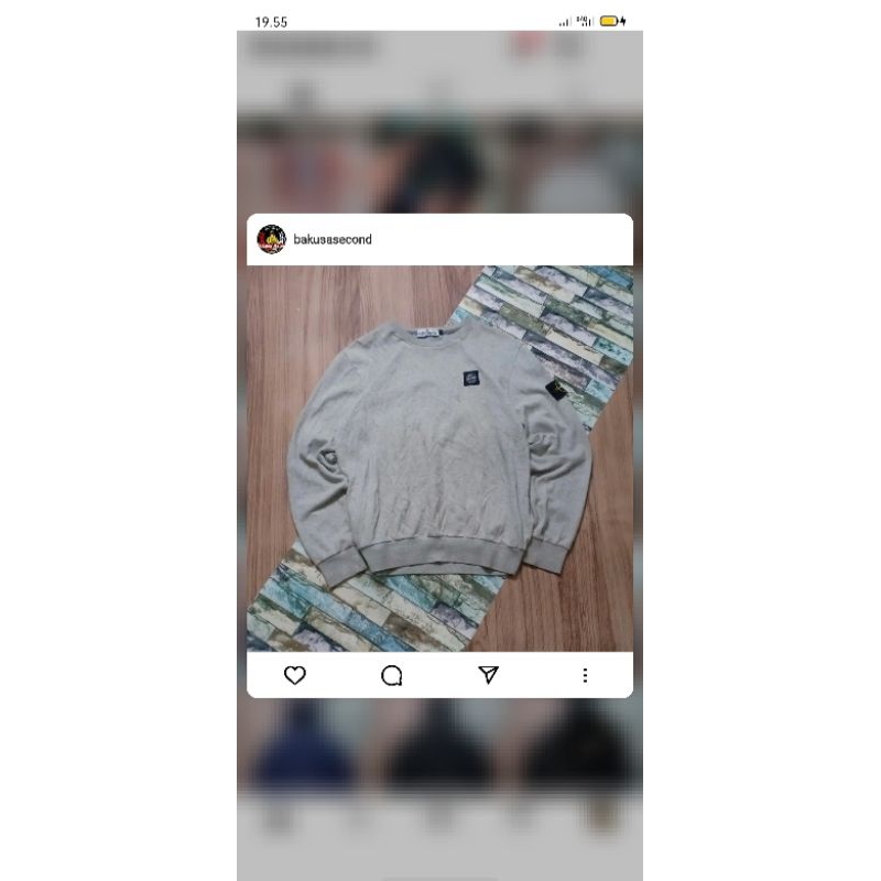 sweater stone island