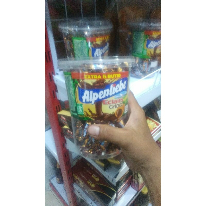 

Alpenliebe Choco permen isi 100pcs+5