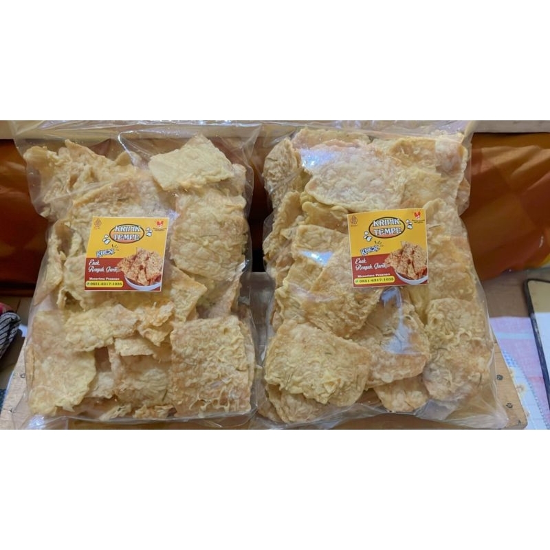 

KERIPIK TEMPE DADAKAN ORIGINAL GURIH KRIUK