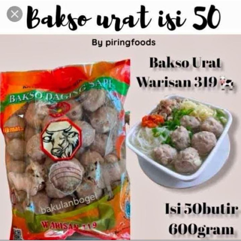 

Bakso warisan 319 (urat)