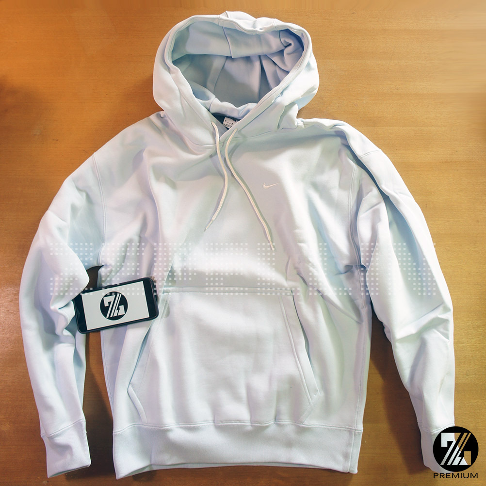 JAKET TUDUNG NIKE LAB ( NIKELAB ) SOLO SWOOSH FLEECE HOODIE ORIGINAL