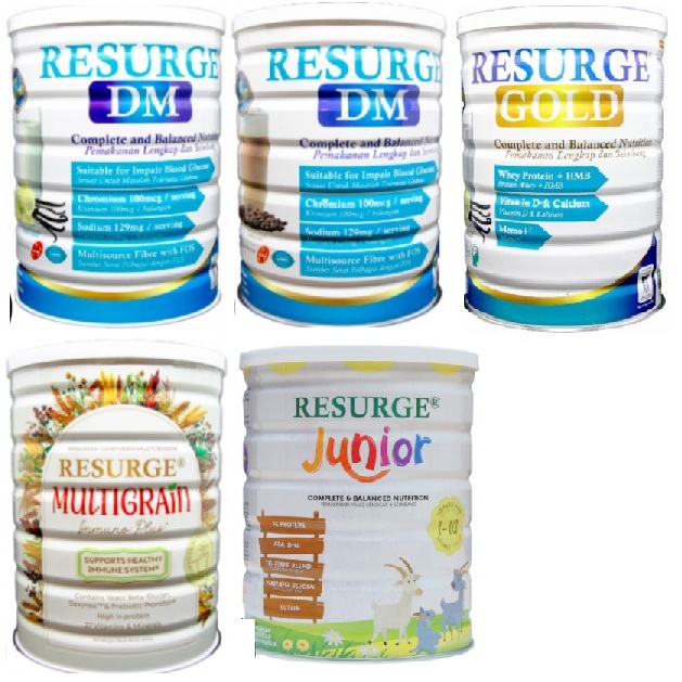 

Susu Resurge DM Gold Junior Multigrain Milk Powder Complete and Balanced Nutrition Susu Untuk Penderita Diabetes