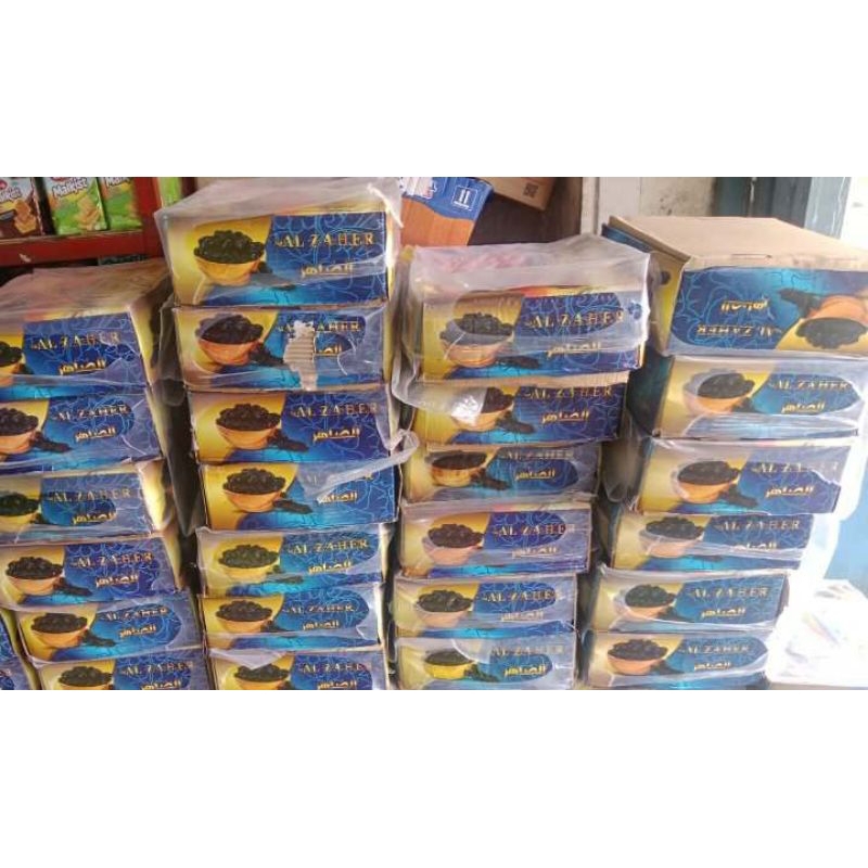 

Kurma Merk Al Zaher Kotak Biru