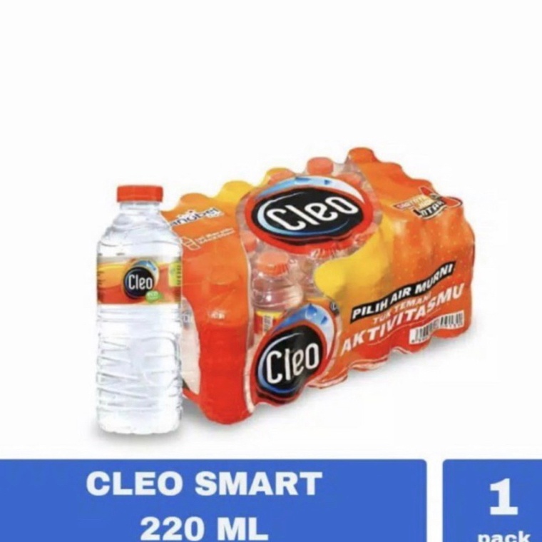 

NCS527 Penjualan TerbaikCOD CLEO Smart Air Mineral Botol 22ml isi 24 botol