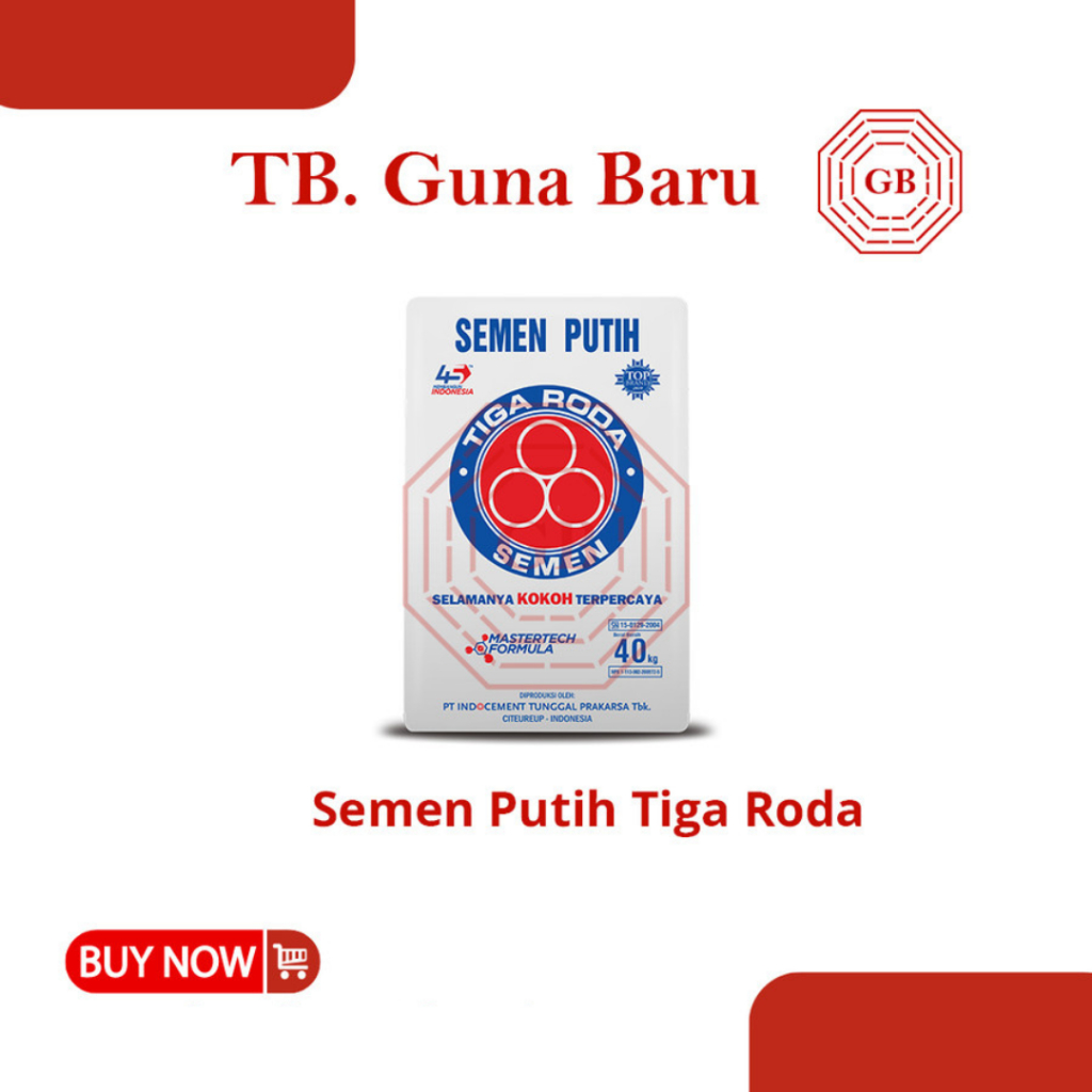 Semen Putih Tiga Roda 40 kg