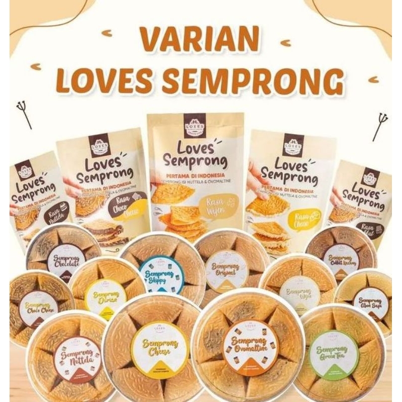 

Kue Semprong Viral Loves Semprong