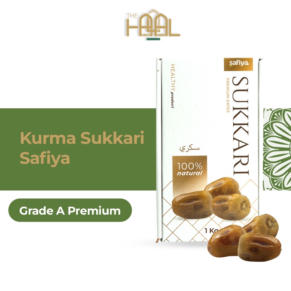 

LAN967 BEST SELLER Kurma Sukari 1 Kg Premium Kurma Raja Kurma Basah Oleh Haji dan Umroh murah Premium Safiya