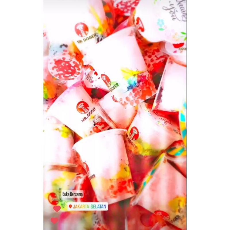 

ES DOGER PAKET CATERING 1000 CUPS