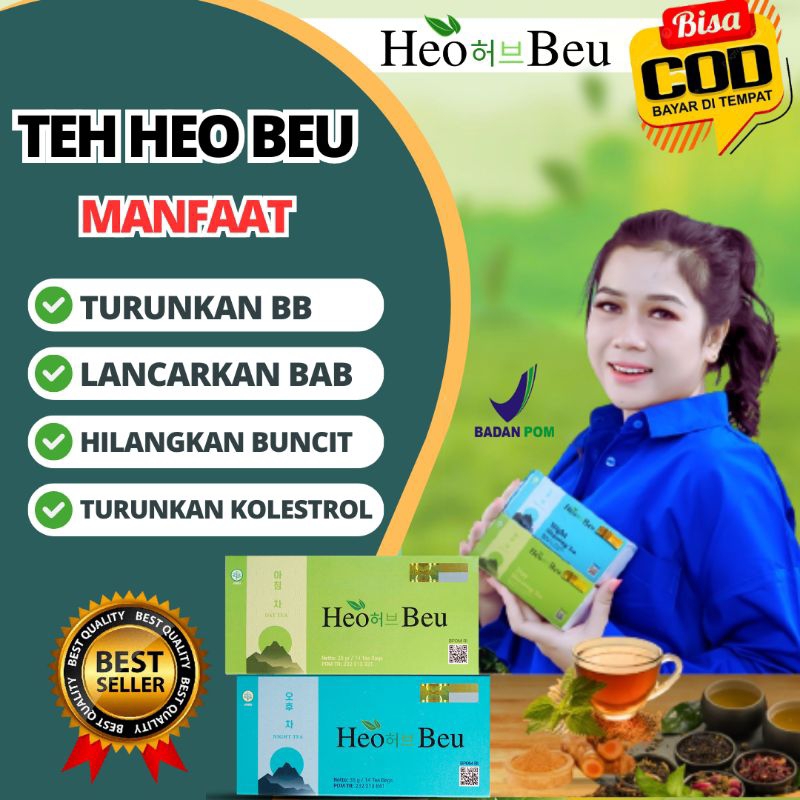 

HEO BEU SLIMMING TEA | TEH PELANGSING HERBAL KOREA 100% ORI