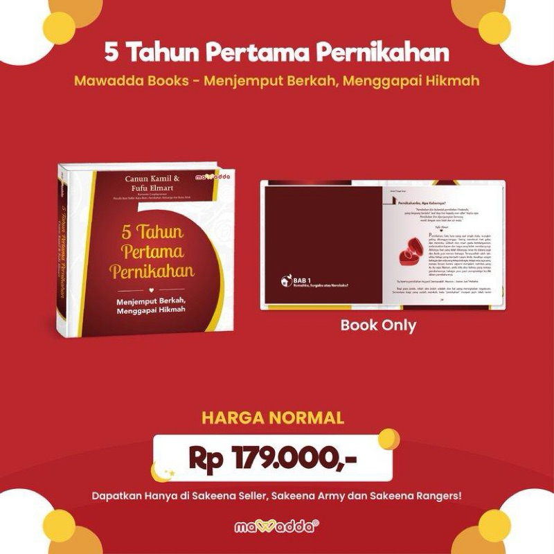 Buku 5 Tahun Pertama Pernikahan