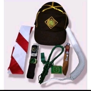 perlengkapan pramuka siaga/sd/TK cowok(sabukori+topi)
