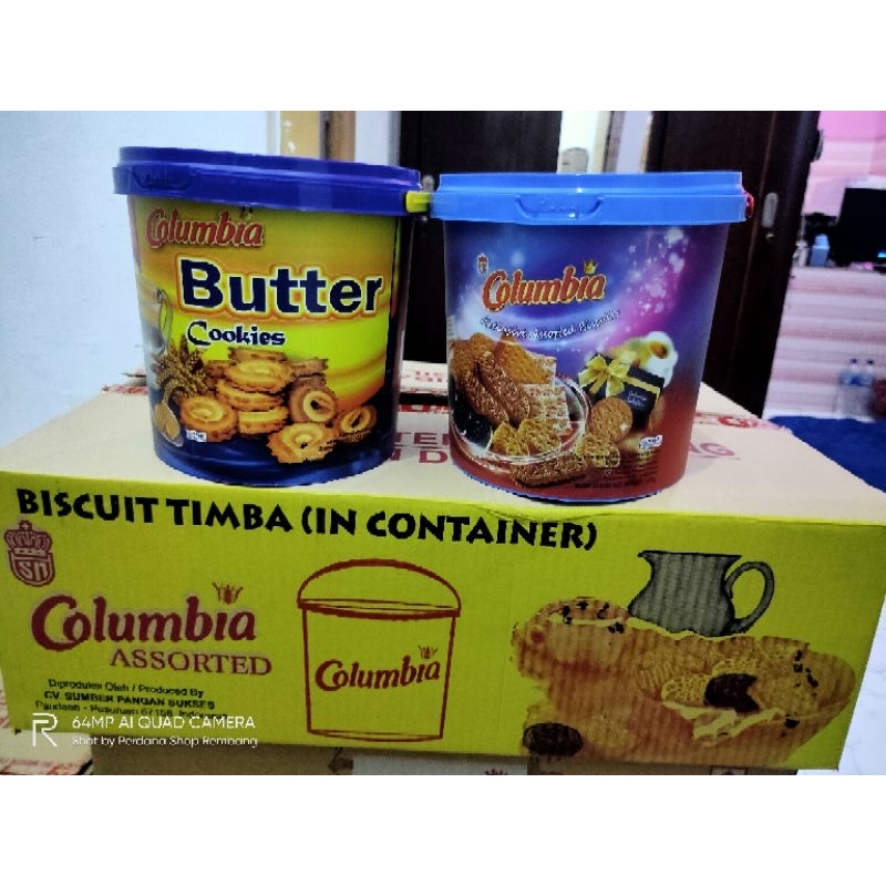 (ISI 2) Columbia cookies / biskuit toples timba