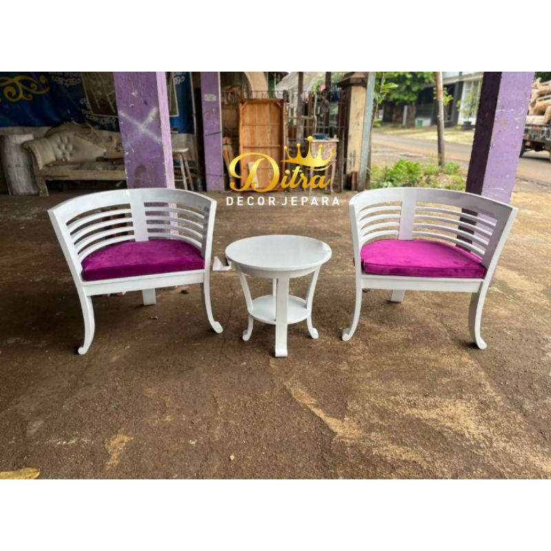 kursi teras cantik jati minimalis kursi teras jati / kursi cantik duco / kursi teras murah