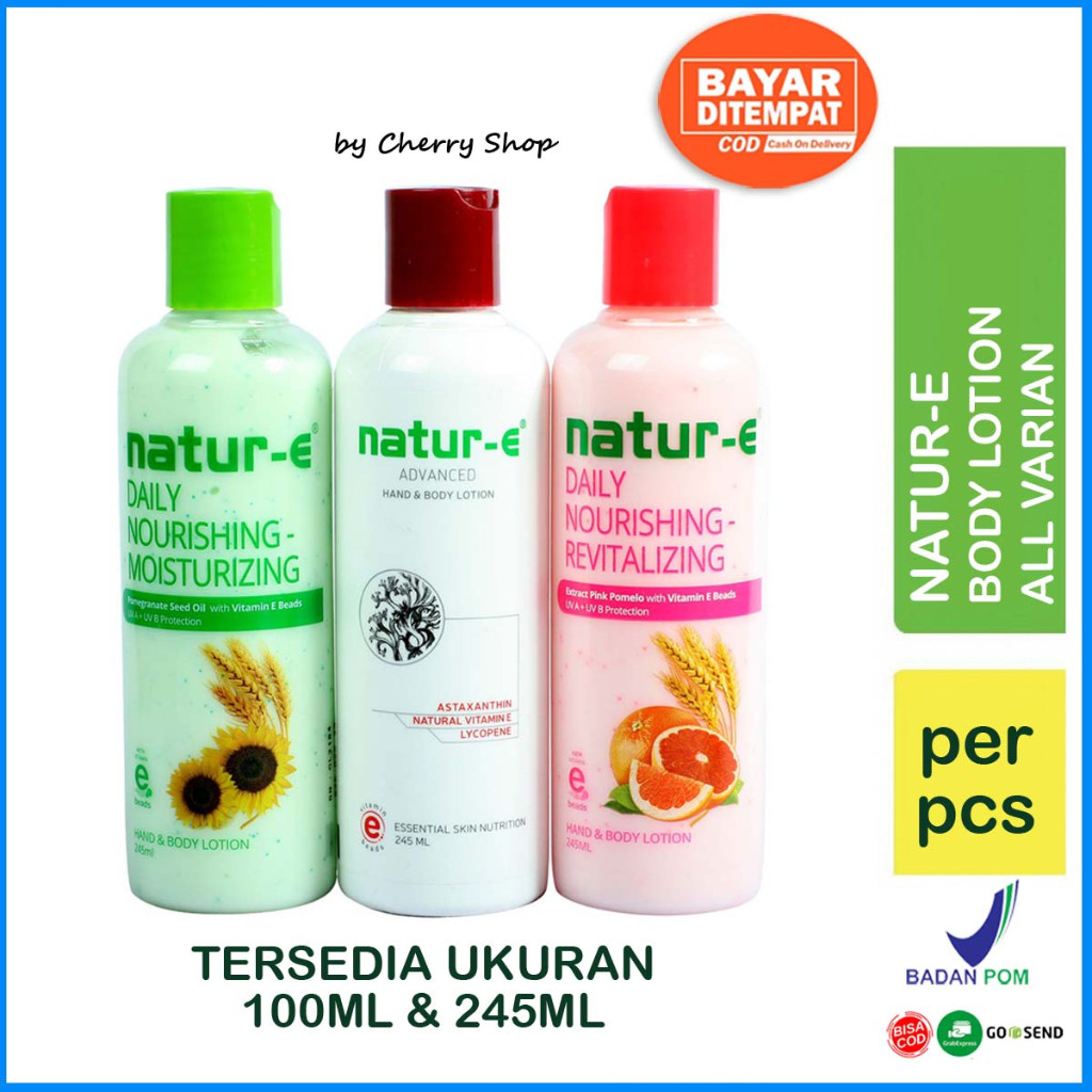[100ML | BPOM] Natur-E Hand Body Lotion HBL 100ml