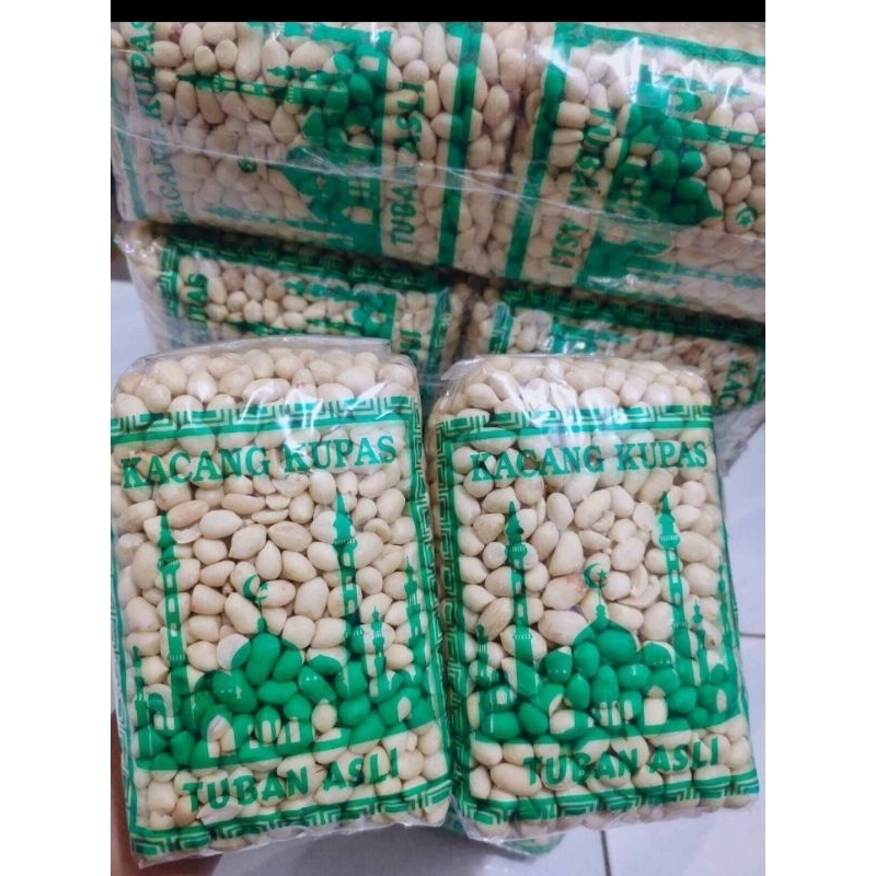 

kacang kupas asli Tuban 400 gram