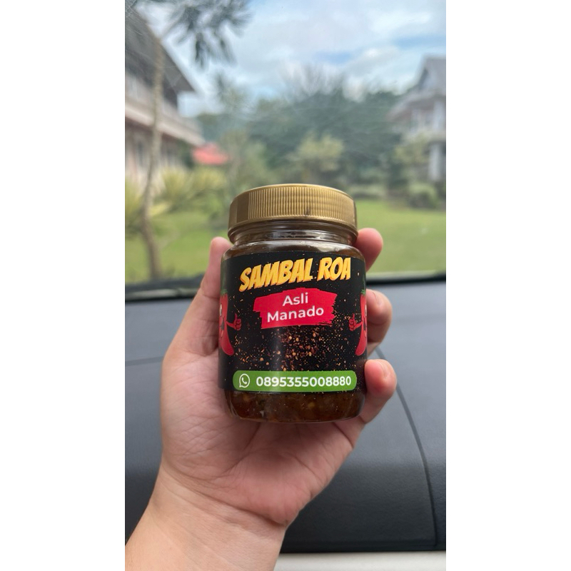 

Sambal Roa asli manado