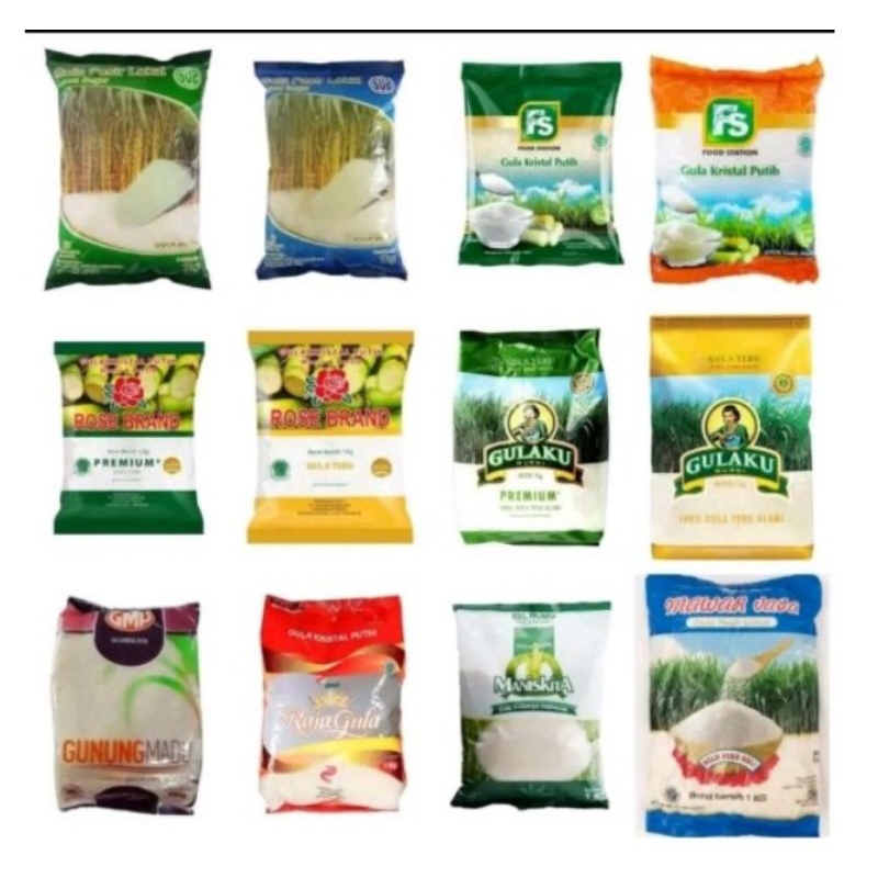 

(JATIM) GULA KEMASAN 2x1KG