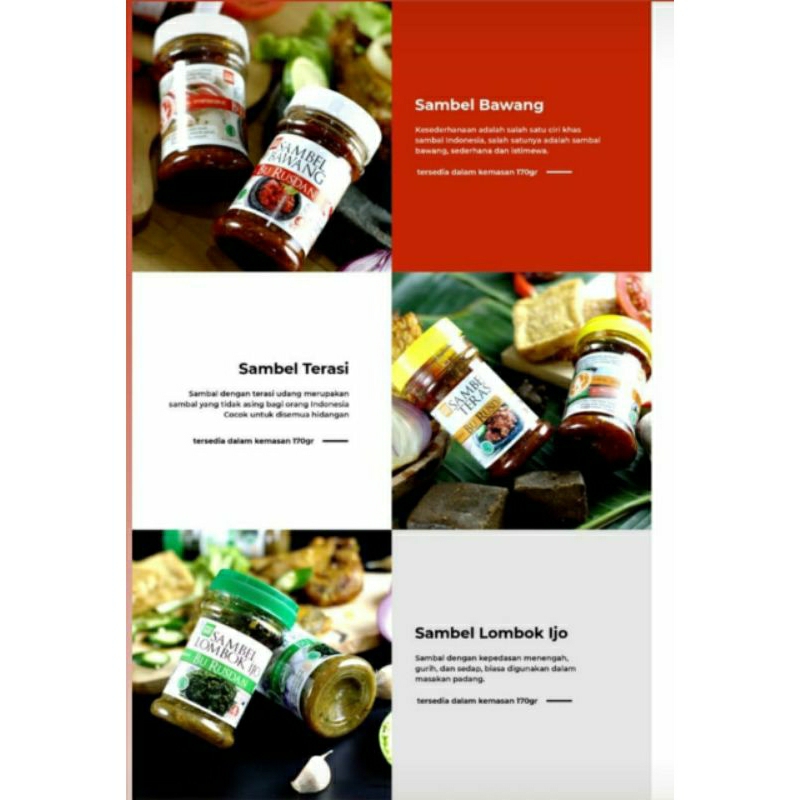 

Sambal Bu Rusdan Aneka Rasa