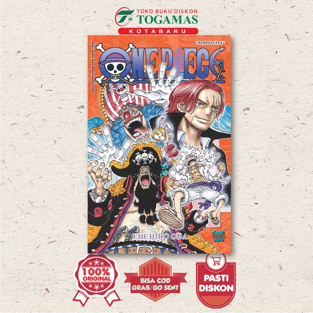 One Piece 105 - Eiichiro Oda - Elex Media Komputindo