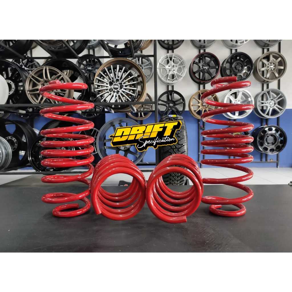 SPIRAL CEPER UNTUK MOBIL XPANDER - LOWERING KIT HSR RED MITSUBISHI XPANDER
