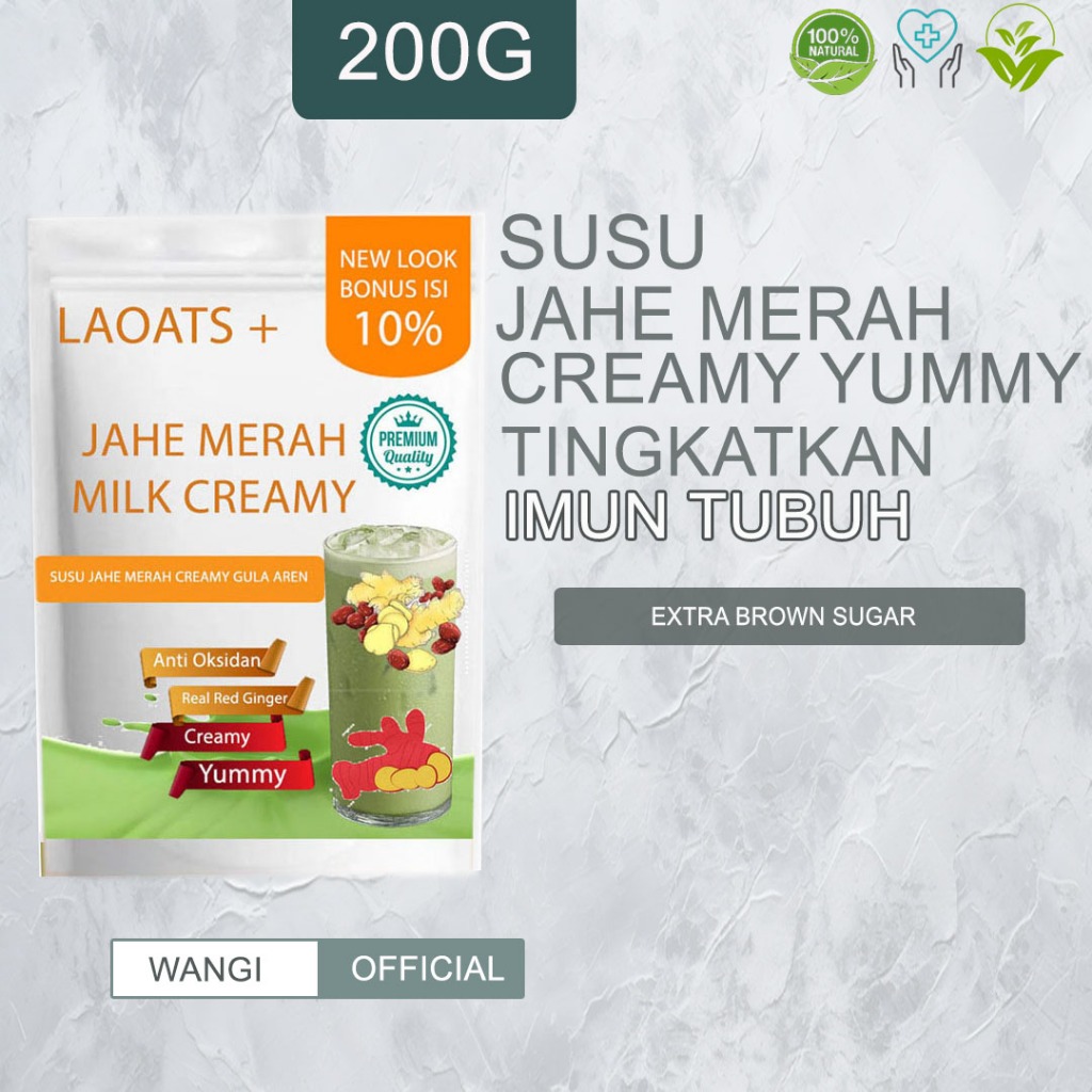 

Jahe Merah Bubuk Minuman Diet Gula Aren Penurun Berat Badan Pelangsing Badan Laoats