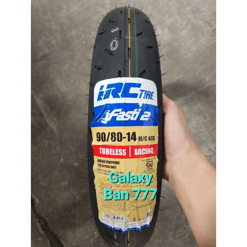 Ban IRC 90/80-14 Fasti 2 Soft Compound Tubeless