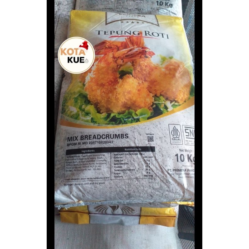 Tepung roti primera mix 1kg-tepung roti