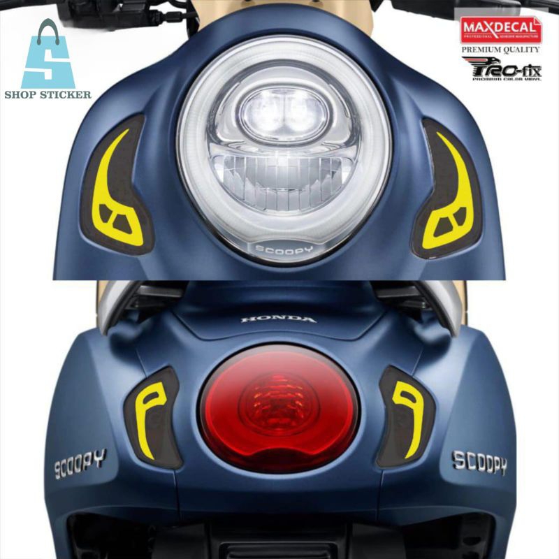 stiker sein scoopy stiker reting scoopy new