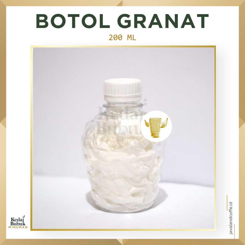 Botol Granat | Peralatan Usaha Minuman Kekinian