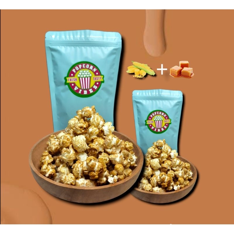 

Popcorn Vibes Premium Mashroom | Rasa Caramel Milk