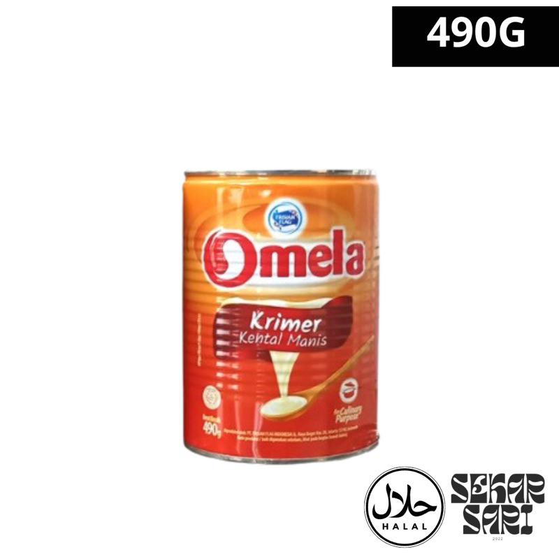 

Omela Krimer Kental Manis 490g Frisen flag kemasan besar