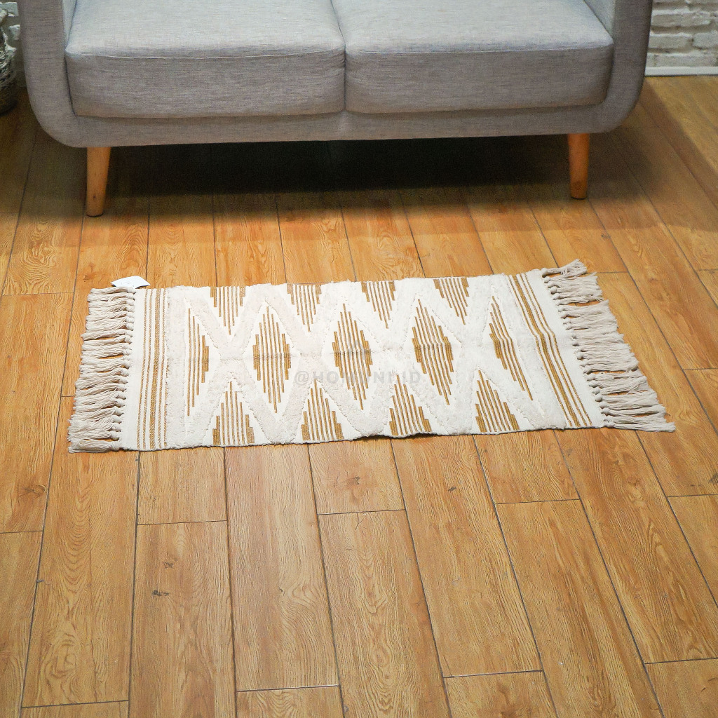 Scandinavian Nordic Rug/Karpet Alas Lantai Tufted Elena