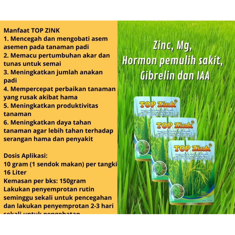 Top zink pupuk pemulihan tanaman sakit