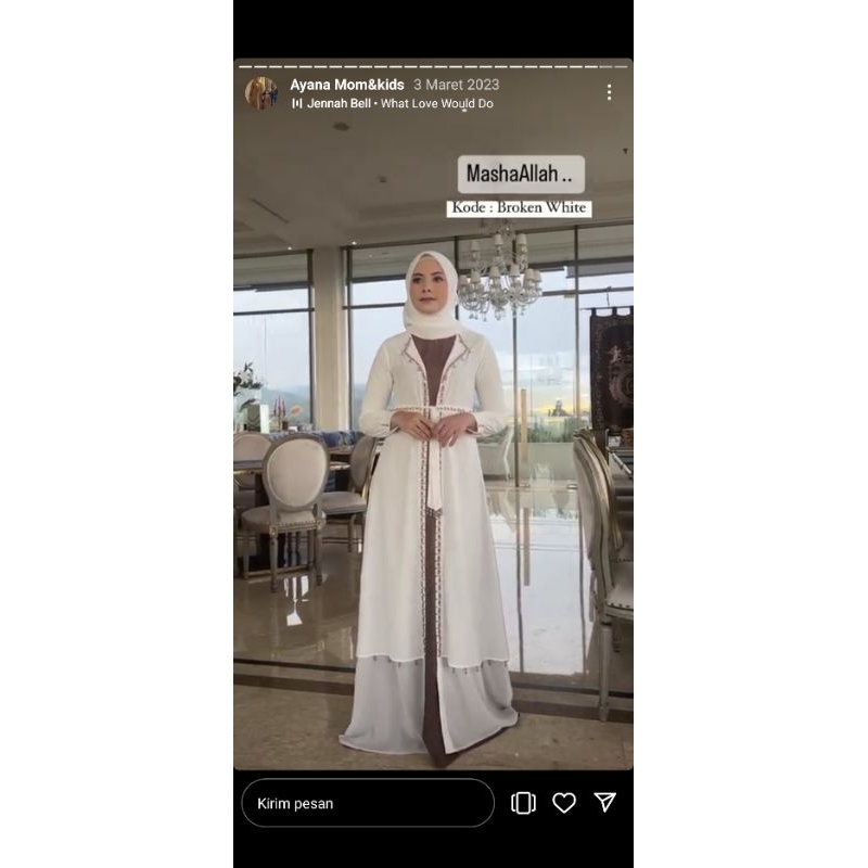 Ayana dress SET ied series original by Javina